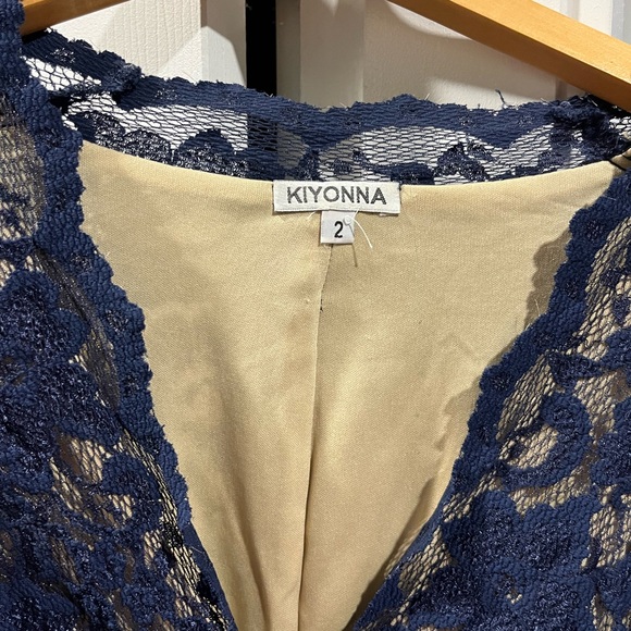 Kiyonna navy lace dress - Picture 2 of 2